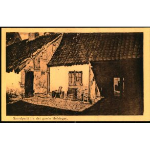 Gadeparti fra det gamle Helsing�r - E. Str�mberg 210990 - Ubrugt