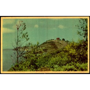 Bornholm - Udsigt til Hammershus Ruiner - K. Wiit - Mller Serie 207 - Ubrugt