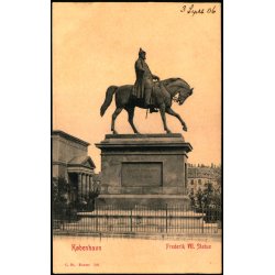K�benhavn -  Fr. VII s Statue - C. St. 705