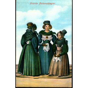 Frisiske Nationaldragter - C. Biehl 1796 - Ubrugt