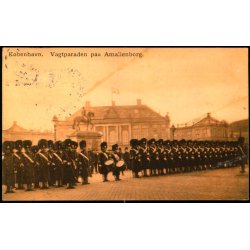 Kbenhavn - Vagtparaden paa Amalienborg - No 550