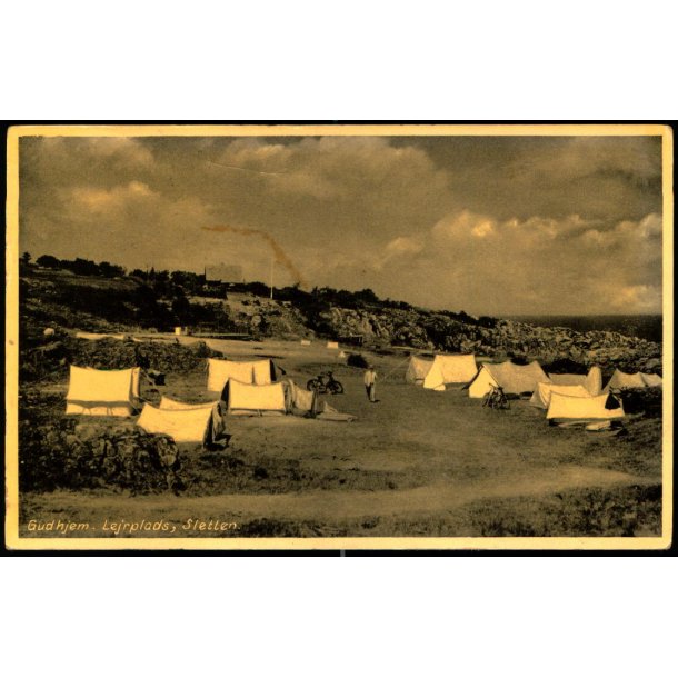 Gudhjem -  Lejrplads "Sletten" - Gudhjem Bogh. 79429 - Brugt