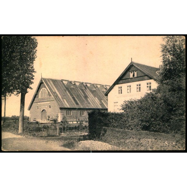 Dalum Landbrugsskole - Landbrugsmuseet og Laboratoriet - H.H.O. 5918 - Brugt