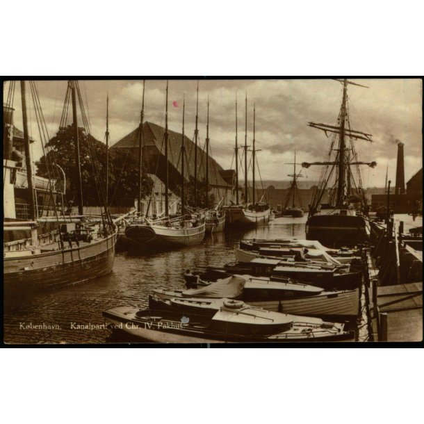 K�benhavn - Kanalparti ved Chr. IV s Pakhus - Budtz M�ller 757