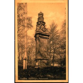 Tisvilde  - Sandflugts Monumentet - Knud Poulsens Bogh. 18 - Ubrugt