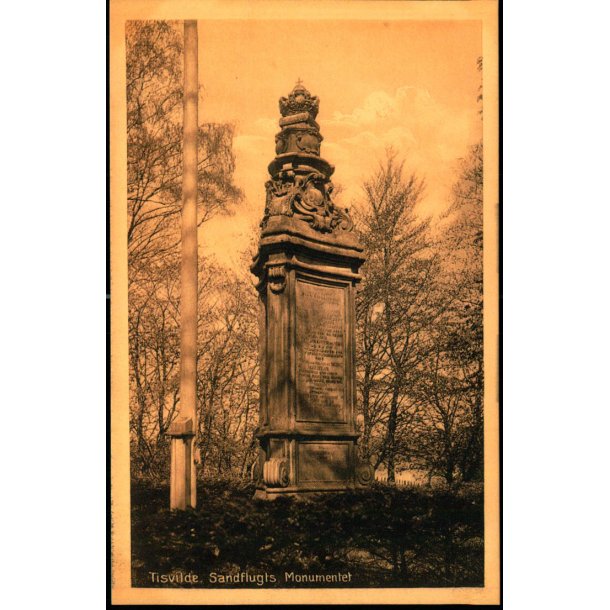 Tisvilde  - Sandflugts Monumentet - Knud Poulsens Bogh. 18 - Ubrugt