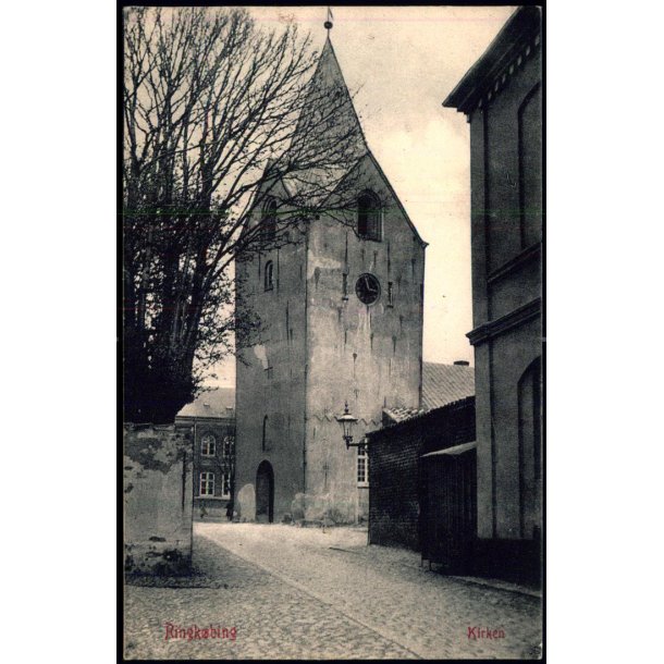 Ringk�bing - Kirken - W.K.F. 1863 - Brugt