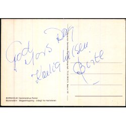 Bornholm - Hammershus Ruiner - Gornitzka 181 - Ubrugt