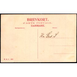 Stubbek�bing - Banken og Kirken  - W.K.F. 2022 - Ubrugt