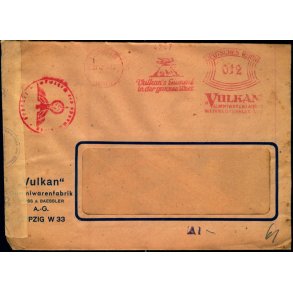 Censurbrev fra Tyskland  27 - 2 - 43 - Til Danmark