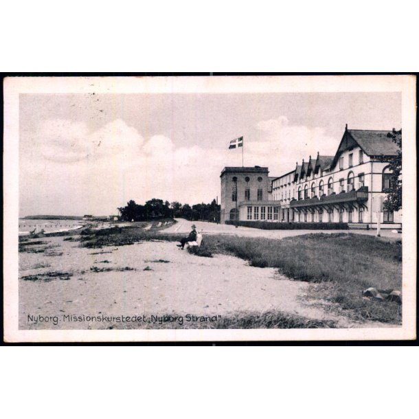 Nyborg - Missionskurstedet - "Nyborg Strand"  - Stender N. 158 - Brugt