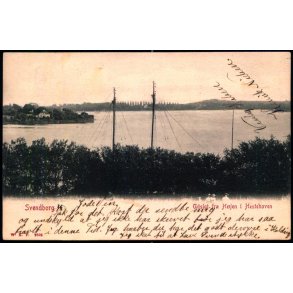 Svendborg - Udsigt fra Hjen i Hestehaven - W.K.F. 2508 - Brugt