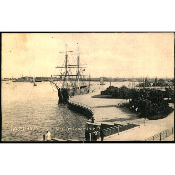 K�benhavn - Parti fra Langelinie - C, St. 3933