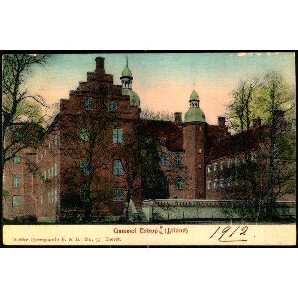 Gammel Estrup (Jylland) - Danske Herregaarde F&B 55 - Ubrugt