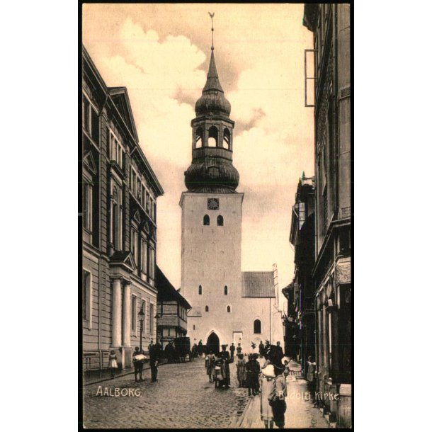 Aalborg - Budolfi Kirke - W.K.F. 405 - Ubrugt