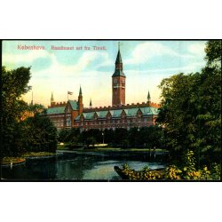 Kbenhavn - Raadhuset set fra Tivoli - Alex Vincent 15 - Ubrugt
