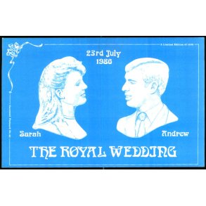 Sarah - Andrew - Royal Wedding - Ubrugt