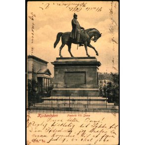 Kj�benhavn -  Fr. VII s Statue - C. St. 705