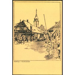 Nyk�bing F. - Raadhusstr�de - A. Arnold-Larsen u/n - Ubrugt