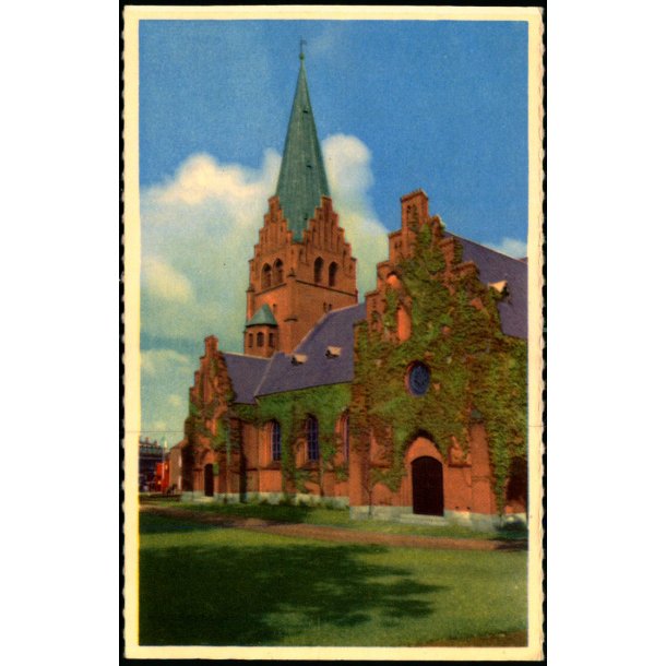 Nyk�bing M.  - Kirken - Stender 2 - Ubrugt