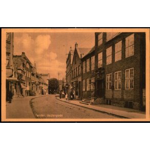 T�nder - Vestergade - H. Becks Bogh. 58381 - Ubrugt