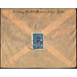 Luftpost Brev fra Syrien til Danmark  8 - 2 - 47