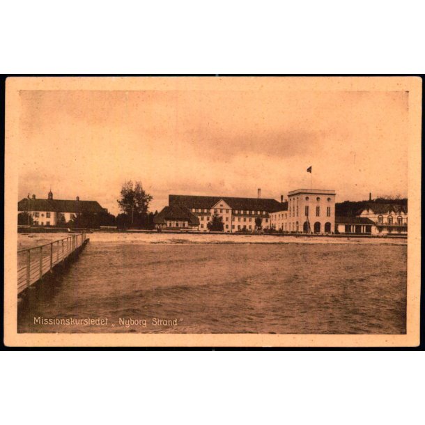 Missionskurstedet "Nyborg Strand" - V. Sch�nnemanns Bogh. 57093 - Ubrugt