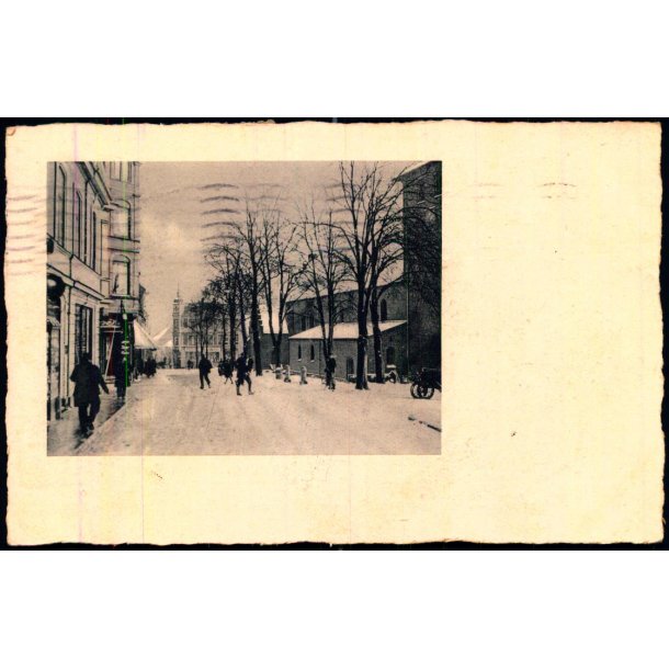 Svendborg - Gerritsgade med Nicolai Kirkeplads - Stender u/n - Brugt