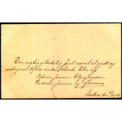 Aarhus - Kartonkort - 23 - 12 - 04 - Ubrugt