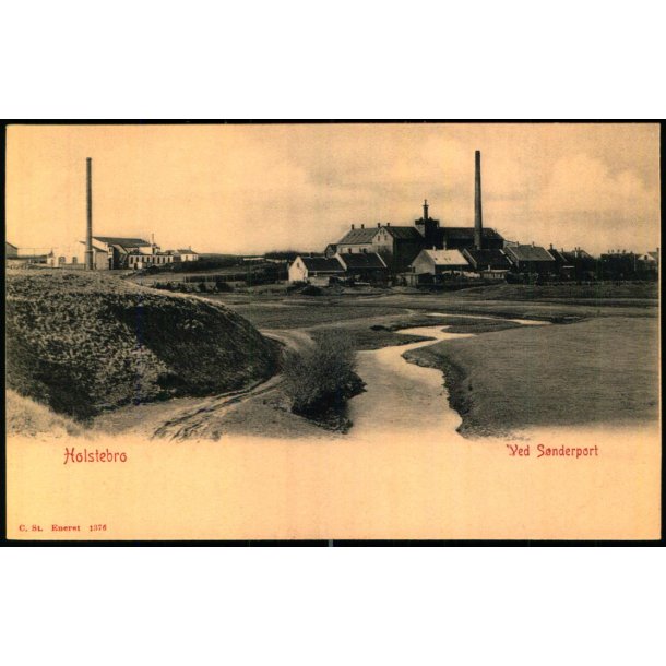 Holstebro - Ved S�nderport - C. St. 1376 - Ubrugt