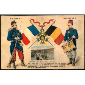 France ! - Belgique ! - u/n - Ubrugt