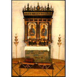 Bornholm - sterlars Rundkirke - Alteret - Gornitzka tryk. 126 - Ubrugt