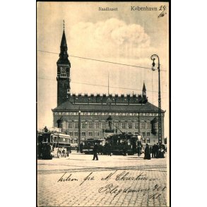 Kbenhavn - Raadhuset - C.R. 158