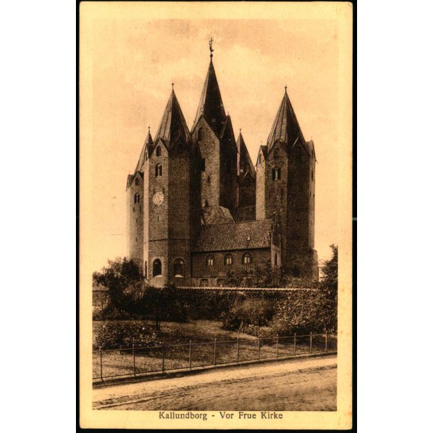 Kalundborg - Vor Frue Kirke - Chr. Pedersens Kunstforlag 370 - Ubrugt