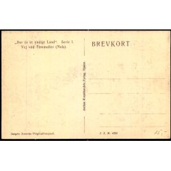 Der er et yndigt Land - Vej ved Femm�ller - J.J.N. 4056 - Ubrugt