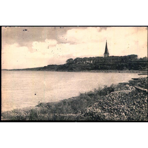 Bogense - Udsigt til Kirkebakken - Stender 12775 - Brugt