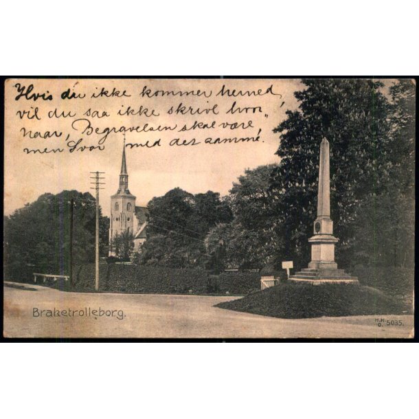 Brahetrolleborg - H.H.O. 5035 - Brugt