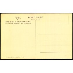 Swedish American Line - M/S Gribsholm - u/n - Ubrugt