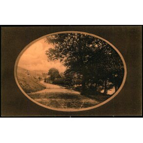 Der er et yndigt Land - Vej ved Femm�ller - J.J.N. 4056 - Ubrugt