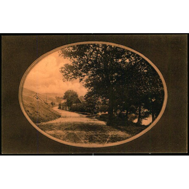 Der er et yndigt Land - Vej ved Femm�ller - J.J.N. 4056 - Ubrugt