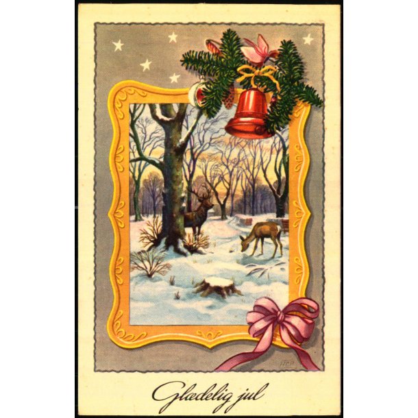 Hans Christian Petersen - Gldelig jul - Serie 86 - Brugt