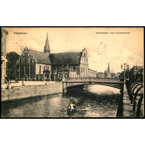 Kbenhavn - Holmensbro med Holmenskirke - C.F. 38
