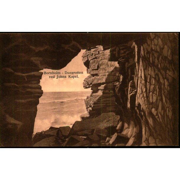 Bornholm - Duegrotten ved Johns Kapel - Frits Srensen 545 - Ubrugt