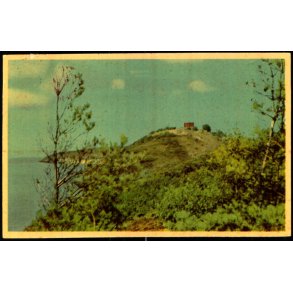 Bornholm - Udsigt til Hammershus Ruiner - K. Wiit - Mller Serie 207 - Brugt