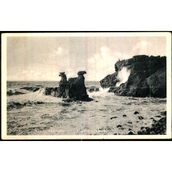 Bornholm - Lvehovederne ved Hammerershus - Colbergs Bogh. 515 - Ubrugt