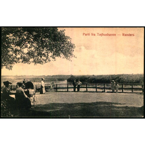Randers - Parti fra T�jhushaven - J.M.J.  161 - Brugt