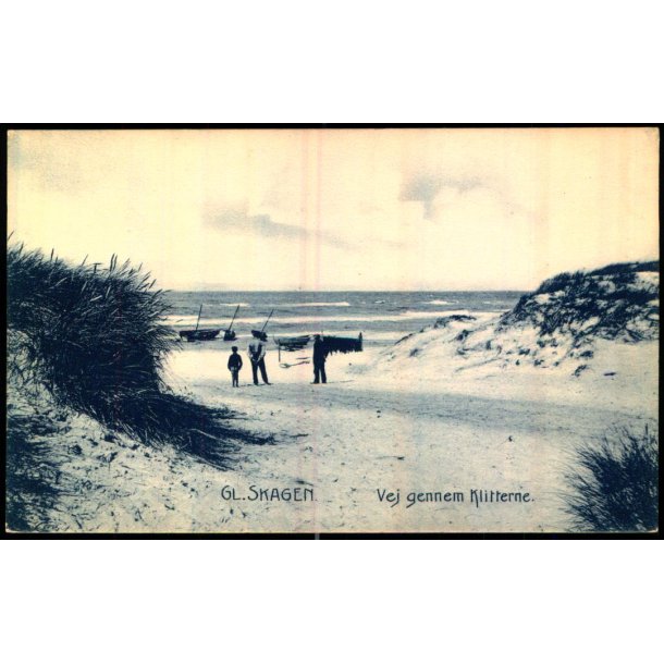 Gl. Skagen - Vej gennem Klitterne - Schjelde 5272 - Ubrugt