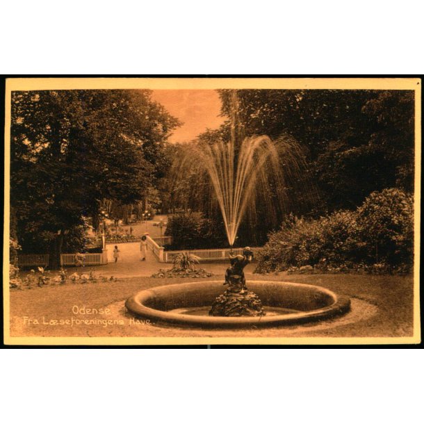 Odense - Fra L�seforeningens Have - Stender 30078 - Ubrugt