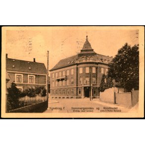 Nyk�bing F. - Dommergaarden og Raadhuset - Stender N.F. 65 - Brugt