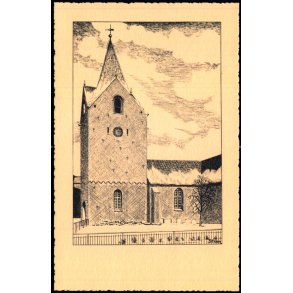 Ringk�bing Kirke - Kiosken 89277 - Ubrugt